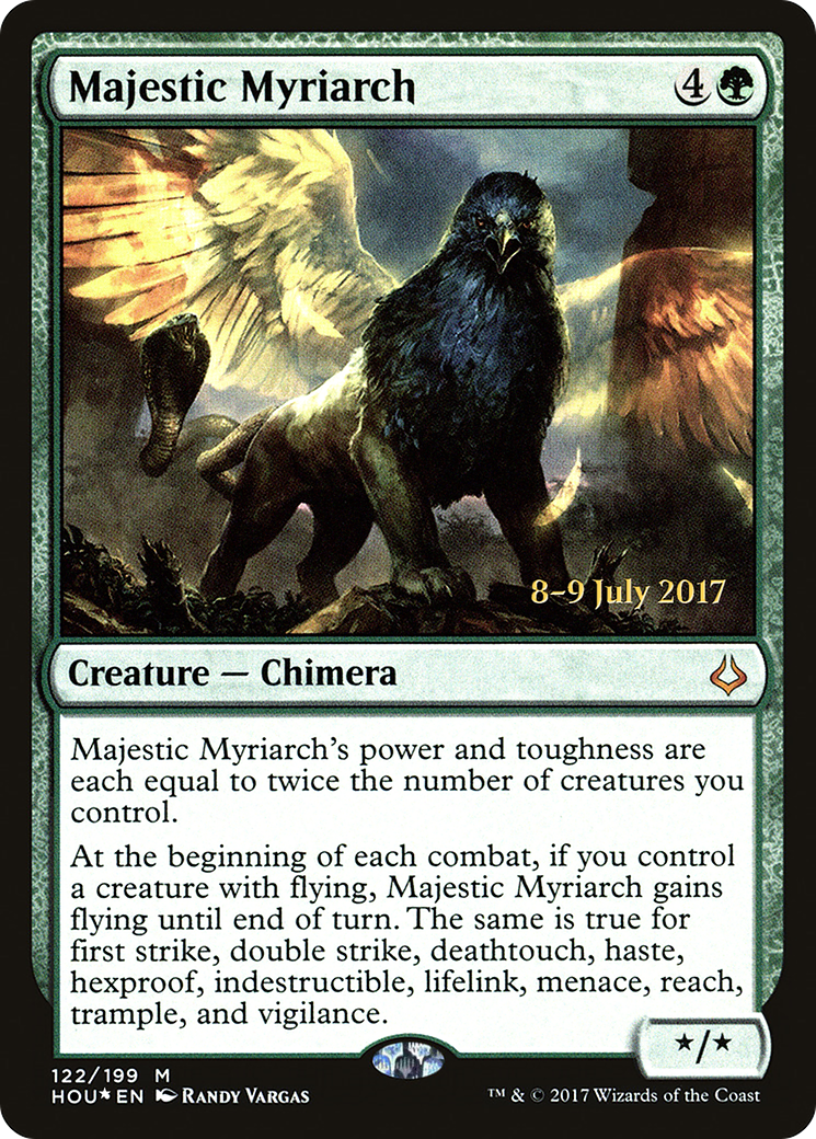 Majestic Myriarch (PRE-122S) - Hour of Devastation Promos Foil