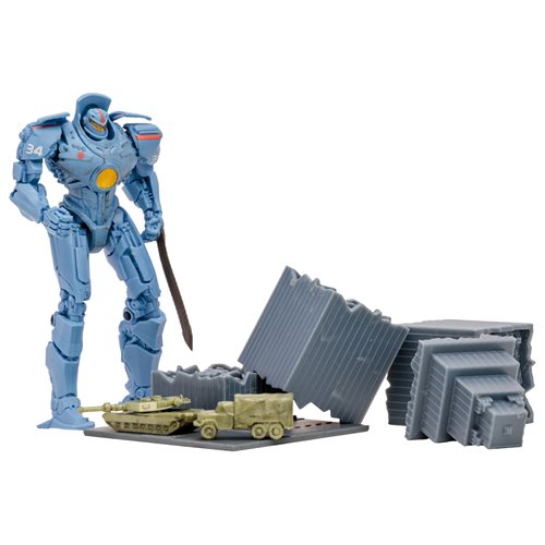 McFarlane Toys Pacific Rim Jaeger Wave 1 4-Inch Scale Action Figure with Comic Book - Choose a Figure