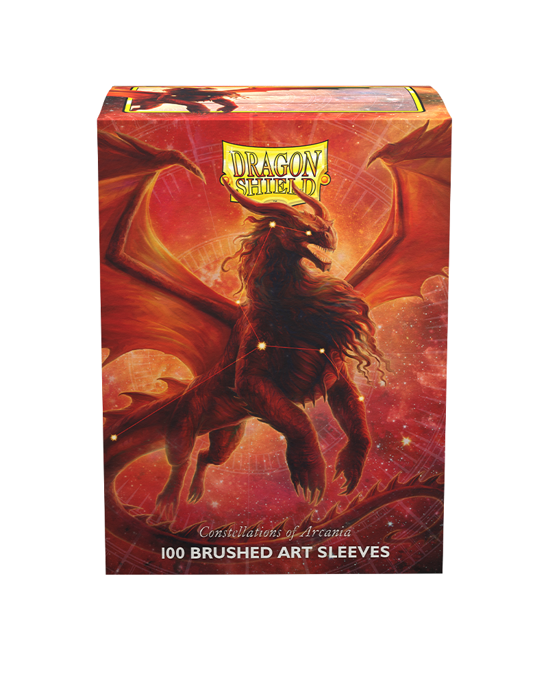 Dragon Shield: Standard 100ct Brushed Art Sleeves - Constellations (Rowan)
