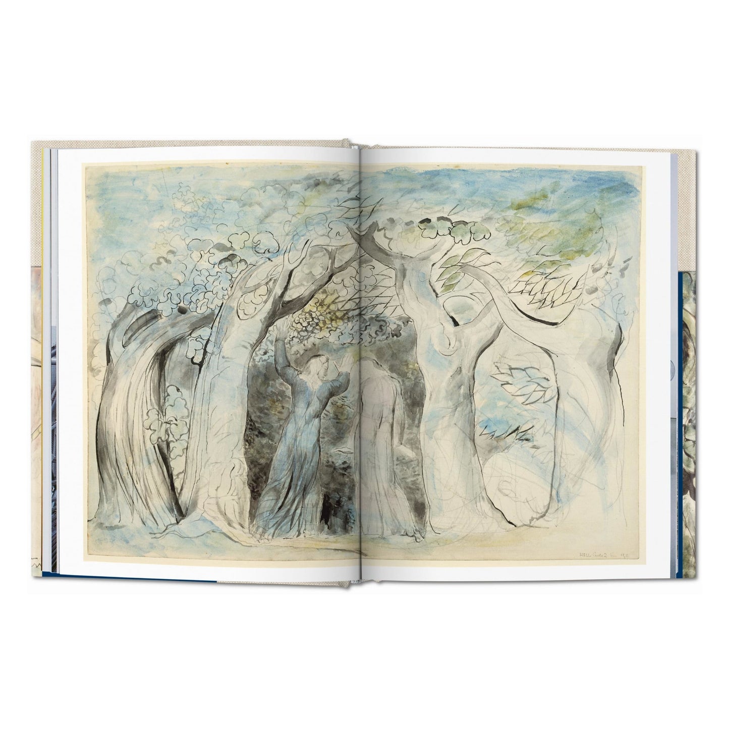 William Blake. Dante’s ‘Divine Comedy’. The Complete Drawings (English)