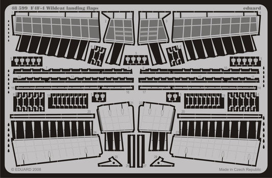 Eduard 48599 1/48 Aircraft- F4F4 Wildcat Landing Flaps for HBO