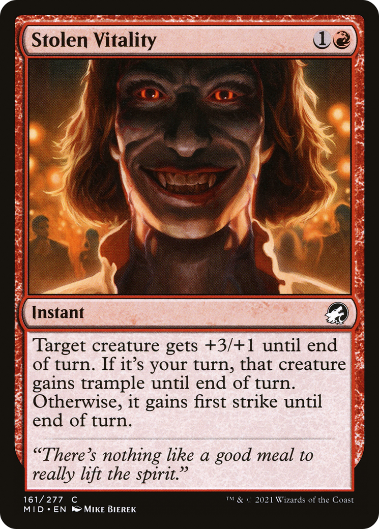 Stolen Vitality (MID-161) - Innistrad: Midnight Hunt