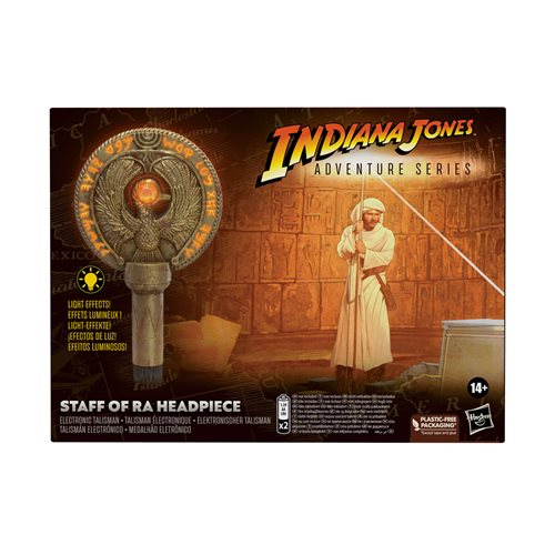 Indiana Jones Adventure Series Raiders of the Lost Ark Staff of Ra Headpiece Replica