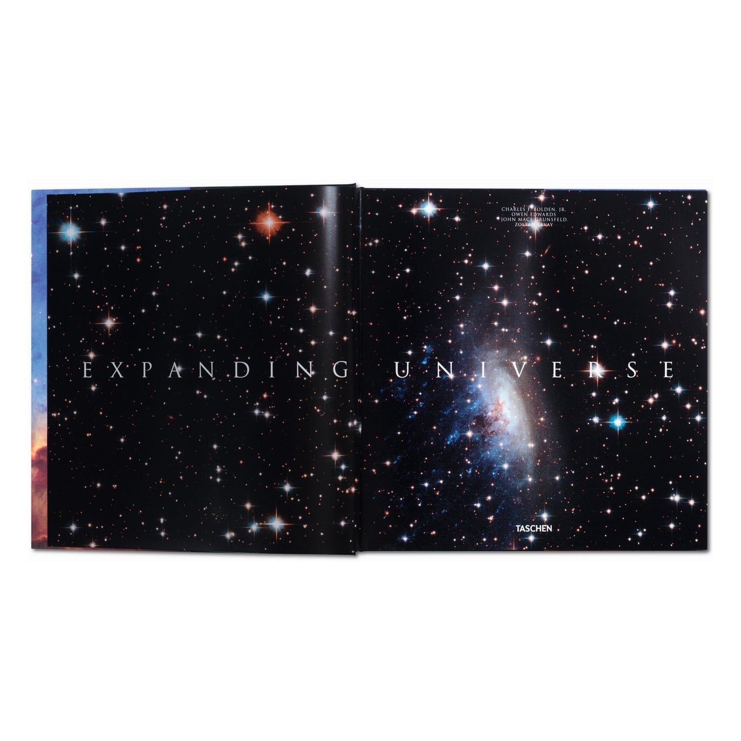Expanding Universe. The Hubble Space Telescope (German, French, English)