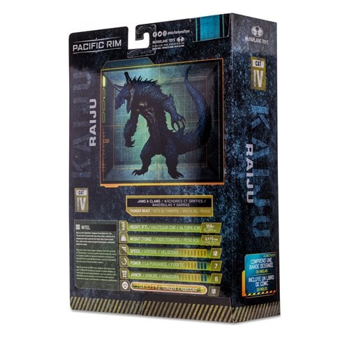 McFarlane Toys Pacific Rim Kaiju Wave 1 4-Inch Scale Action Figure with Comic Book - Choose a Figure