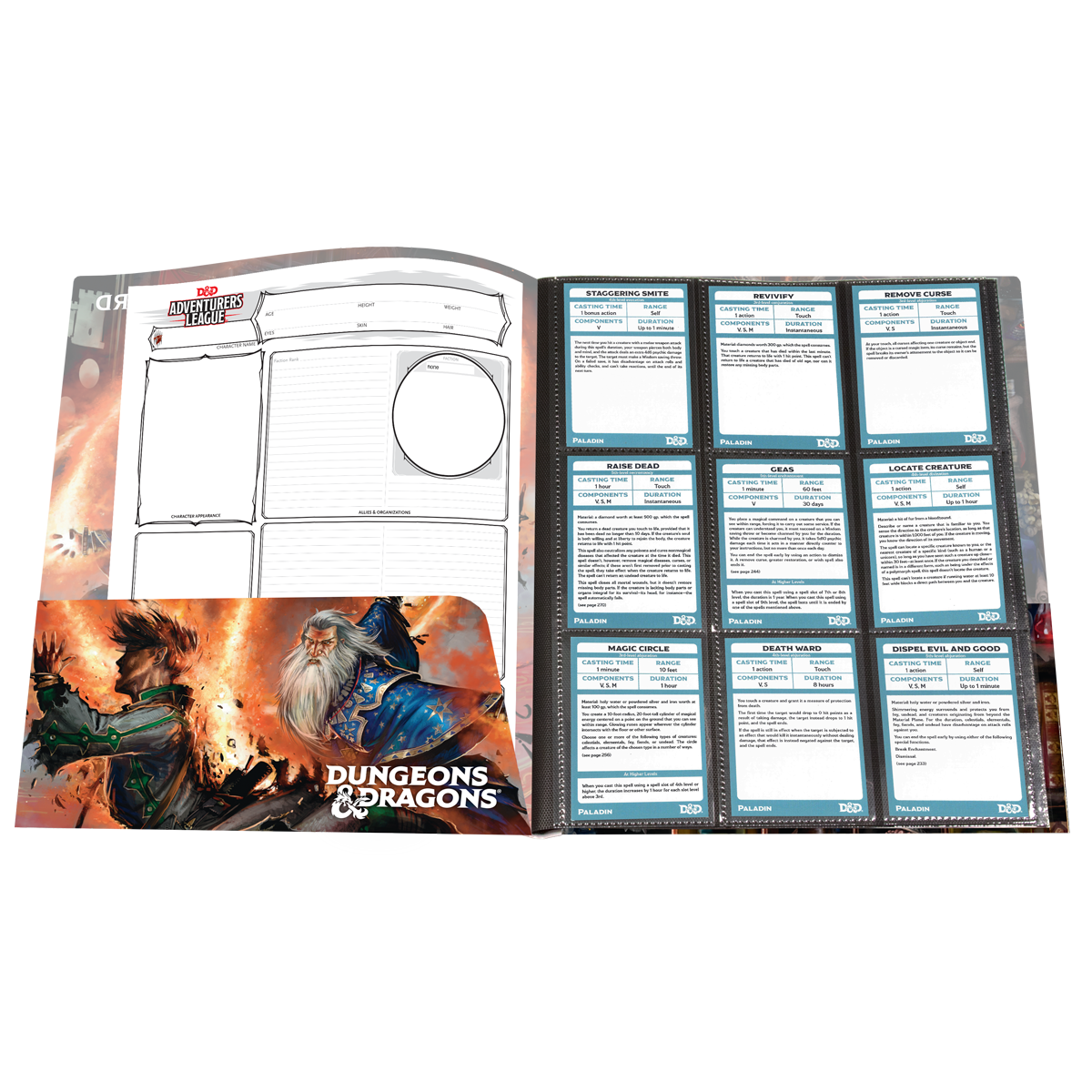 Ultra PRO: Class Folio - Wizard (Includes Stickers)