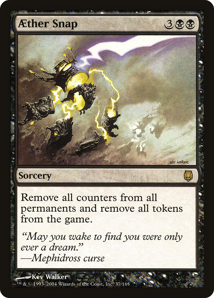 Aether Snap (DST-037) - Darksteel