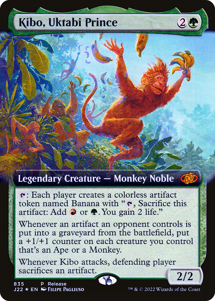 Kibo, Uktabi Prince (LARP-835) - Jumpstart 2022: (Extended Art) Foil