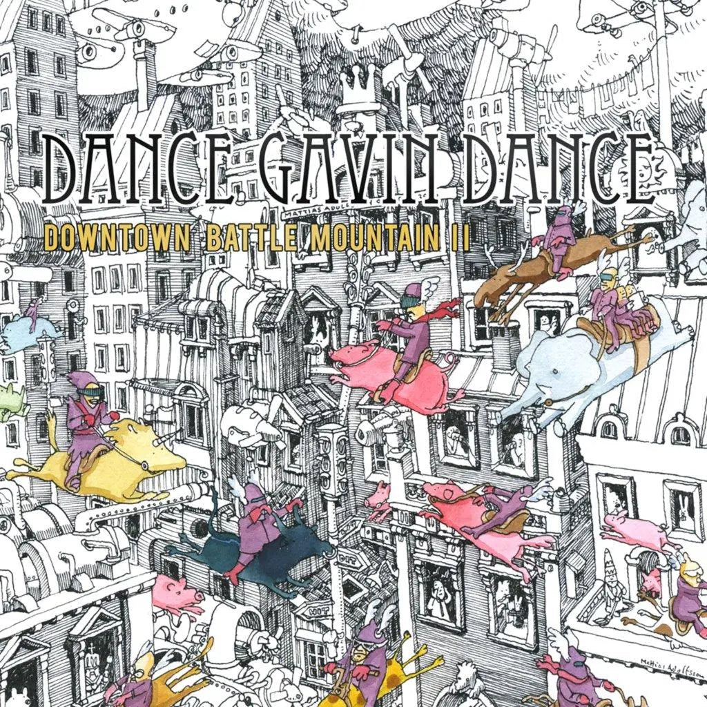 Dance Gavin Dance - Downtown Battle Mountain Ii (15Th Anniversary) [Light Blue Glitter LP] [Vinyl]