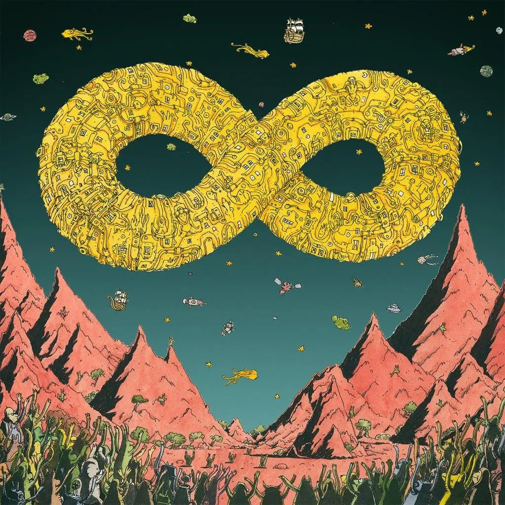 Dance Gavin Dance - Mothership (10Th Anniversary) [Sea Blue Glitter LP] [Vinyl]