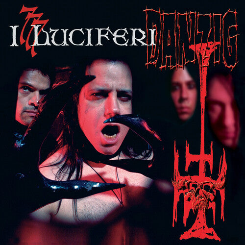 777: I Luciferi - Black/ white/ red Split Splatter (Vinyl)