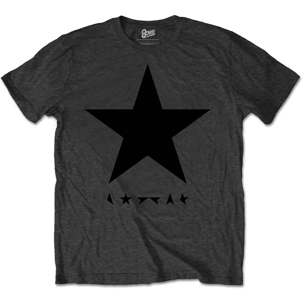 David Bowie Blackstar on Grey [T-Shirt] - Golden Apple Comics