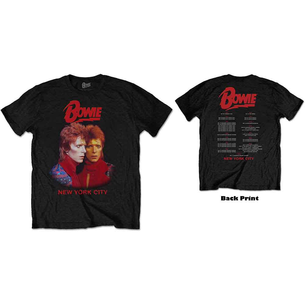 David Bowie New York City [T-Shirt] - Golden Apple Comics