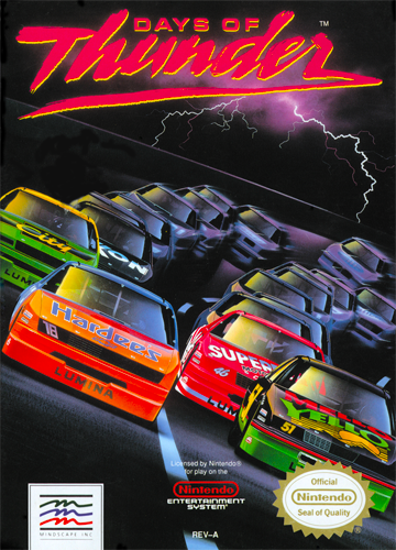 Days Of Thunder (Nintendo NES)