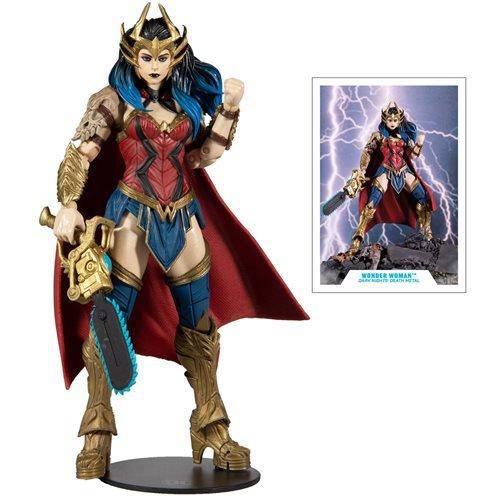 McFarlane Toys DC Build-a-Figure Wave 4 Dark Nights (Death Metal Superman, Death Metal Batman, Death Metal Wonder Woman or Death Metal Robin King) 7-Inch Scale Action Figure