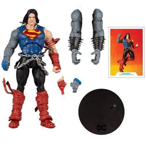 McFarlane Toys DC Build-a-Figure Wave 4 Dark Nights (Death Metal Superman, Death Metal Batman, Death Metal Wonder Woman or Death Metal Robin King) 7-Inch Scale Action Figure