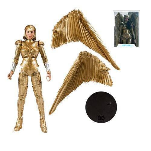 Wonder Woman, 1984 Gold Costume - 1:10 Scale Action Figure, 7"- DC Collector - McFarlane Toys