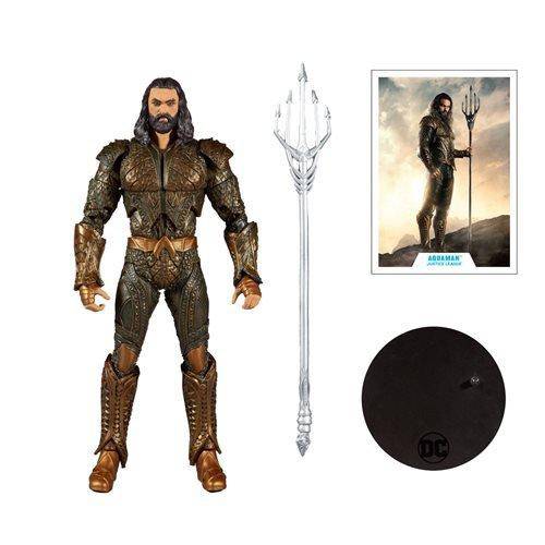 McFarlane Toys DC Zack Snyder Justice League Aquaman 7" Action Figure