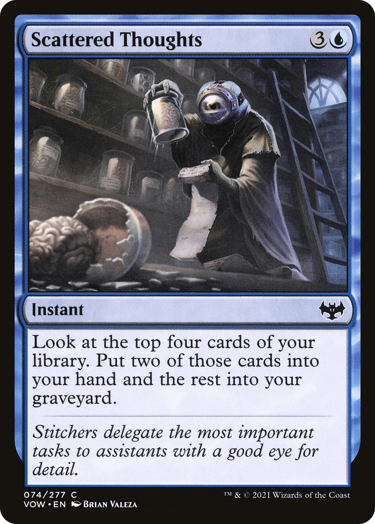 Scattered Thoughts (VOW-074) - Innistrad: Crimson Vow
