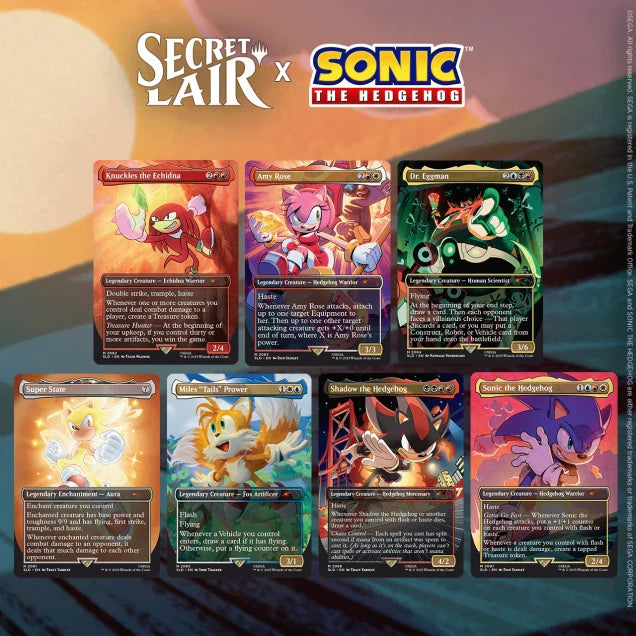 Magic: the Gathering Secret Lair x Sonic the Hedgehog, Friends and Foes (Non-foil) - Golden Apple Comics