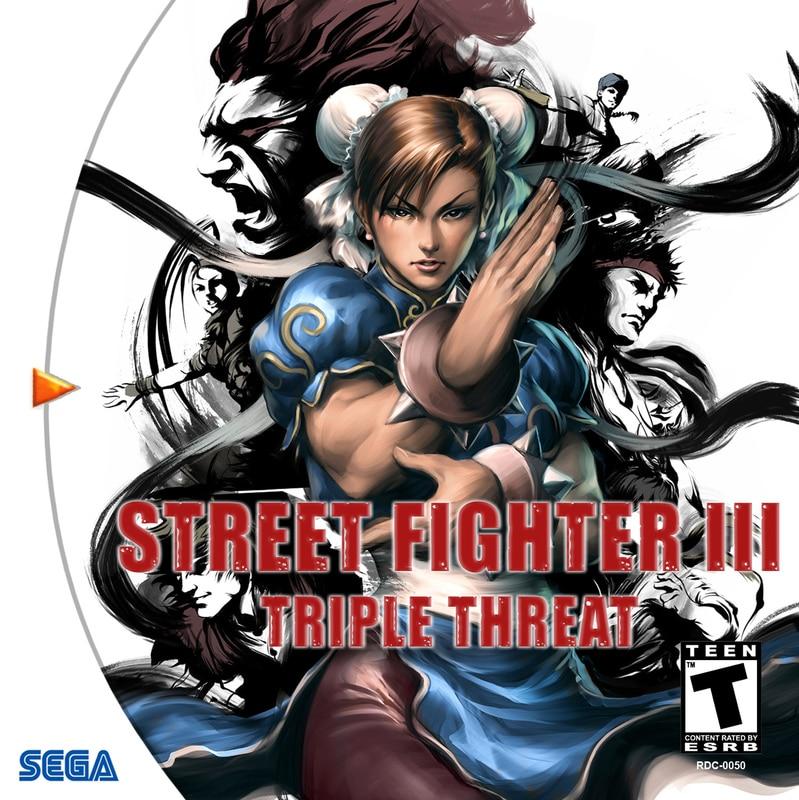 Street Fighter III Triple Threat (Sega Dreamcast)