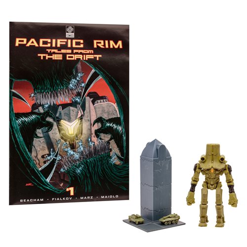 McFarlane Toys Pacific Rim Jaeger Wave 1 4-Inch Scale Action Figure with Comic Book - Choose a Figure