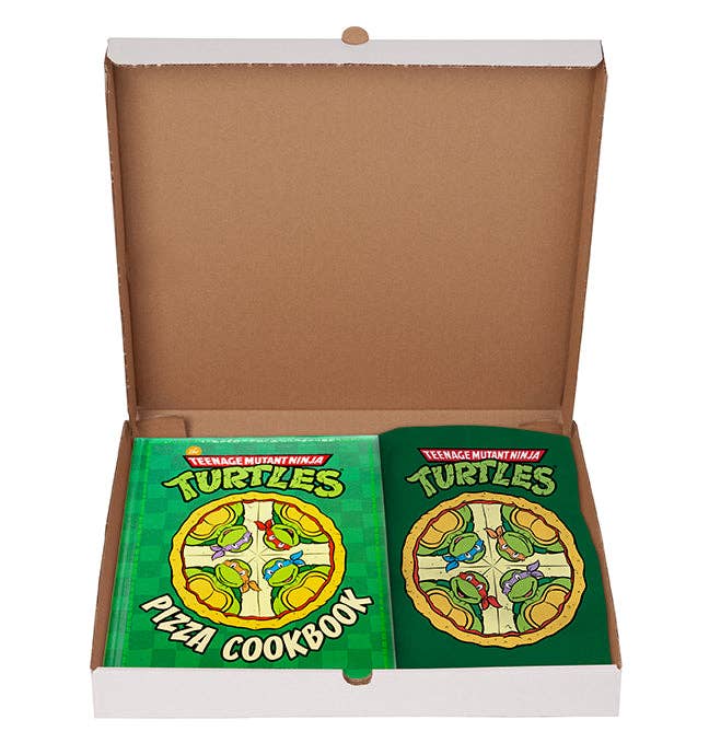 The Teenage Mutant Ninja Turtles Pizza Cookbook Gift Set