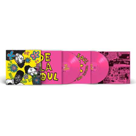 De La Soul 3 Feet High And Rising - Magenta [Explicit Content] (Colored Vinyl, Magenta, 180 Gram Vinyl) (2 Lp's) [Vinyl]