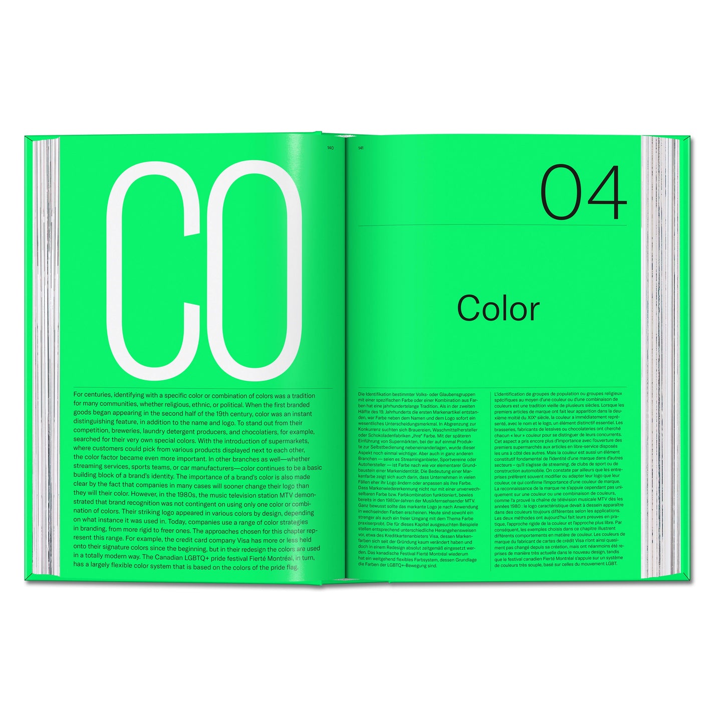 The Elements of Brand Design (German, French, English)