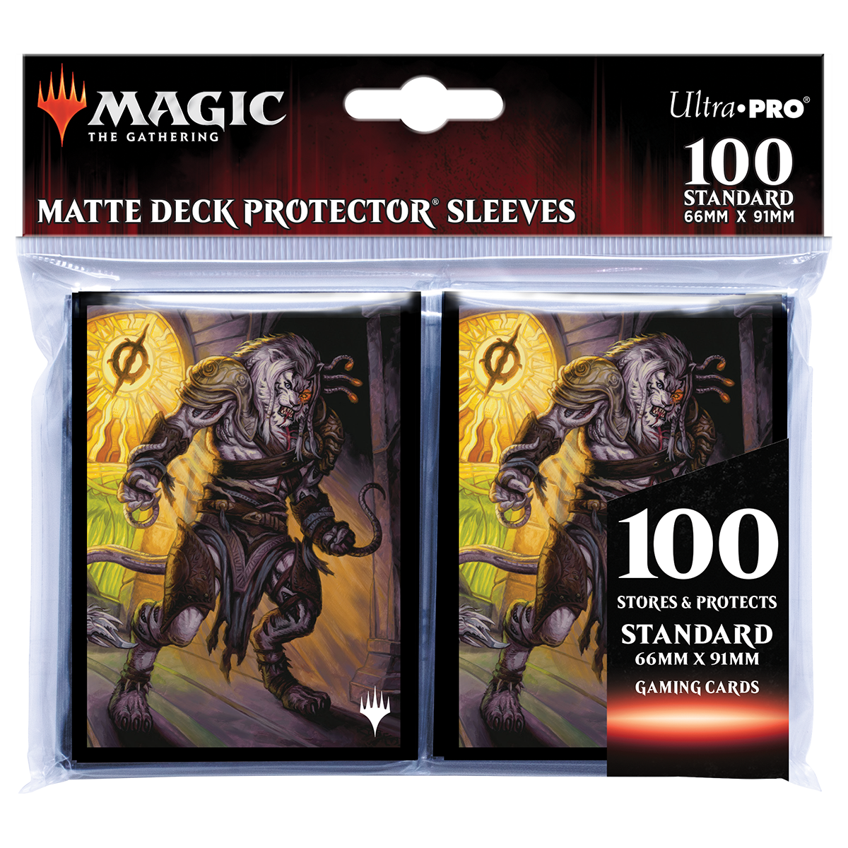 Ultra PRO: Standard 100ct Sleeves - Dominaria United (Ajani, Sleeper Agent)