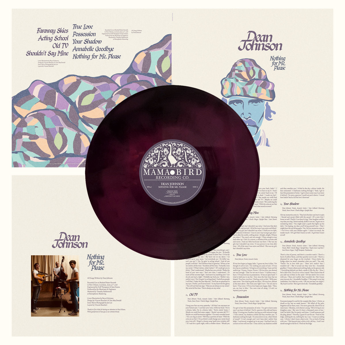 Nothing For Me, Please (Indie exclusive) (Oxblood & Black mix Vinyl) (Vinyl)