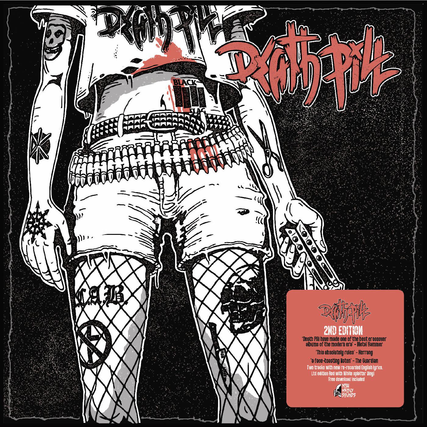 Death Pill (2nd Edition) (DELUXE EDITION, TRANSPARENT RED WITH WHITE SPLATTER VINYL) (Vinyl)