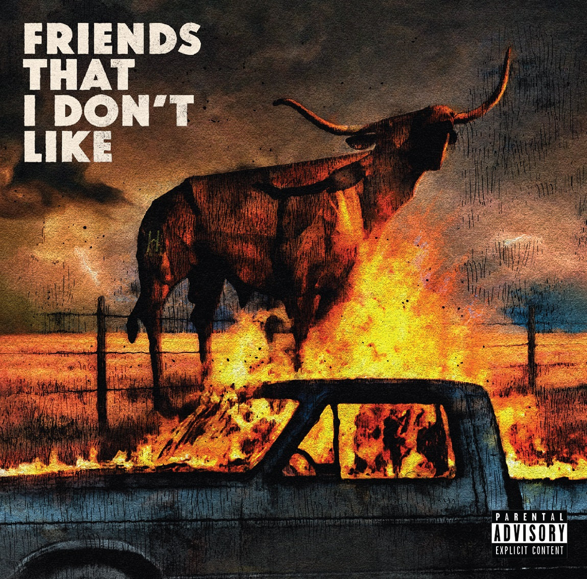 PRE-ORDER Dexter And The Moonrocks - Friends That I Don't Like [Cream White LP] [Vinyl]