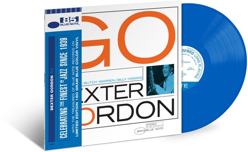 Dexter Gordon Go! (Indie Exclusive, Limited Edition, Blue Colored Vinyl) [Vinyl]