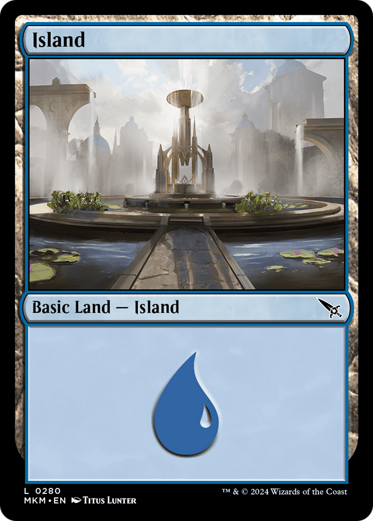Island (MKM-280) - Murders at Karlov Manor Foil
