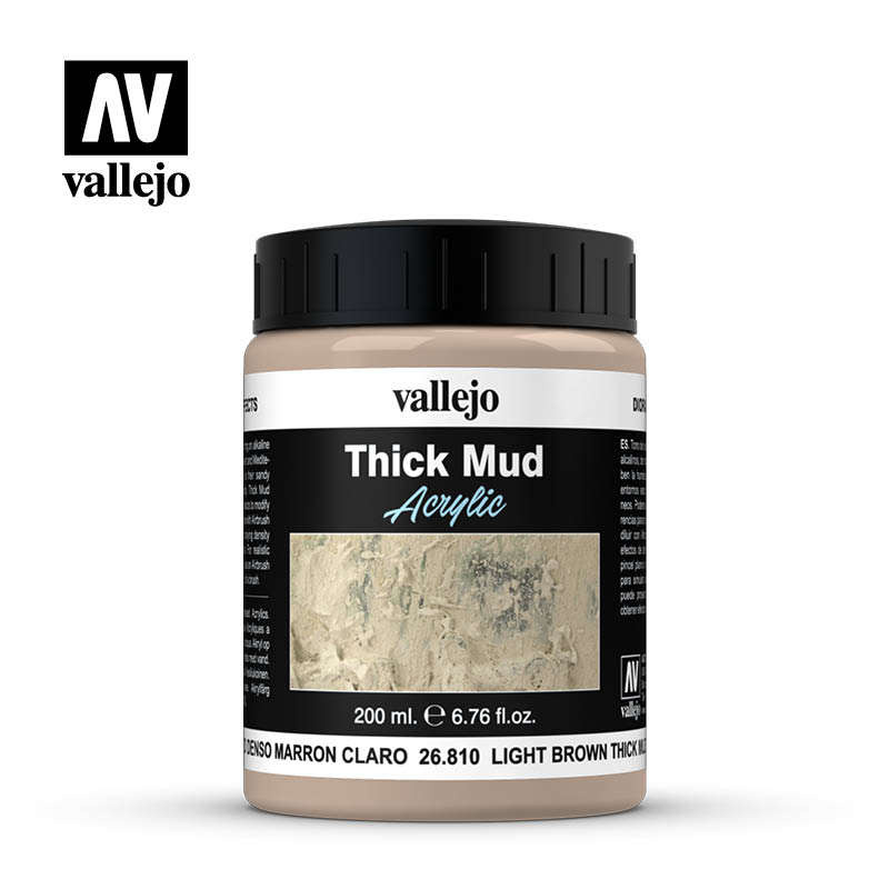 Vallejo Diorama FX:  Light Brown Mud - Golden Apple Comics