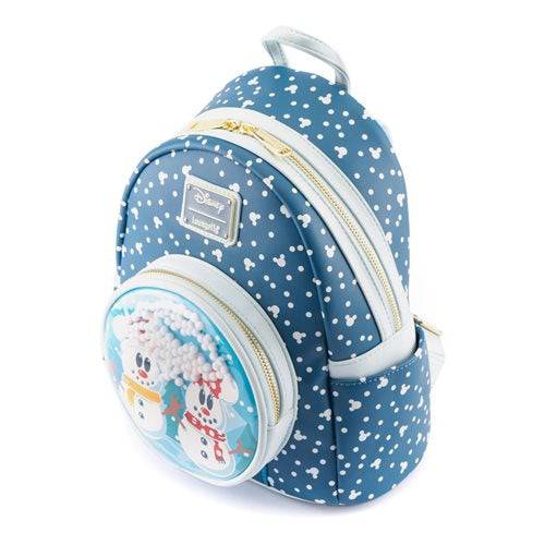 Disney Minnie & Mickey Mouse Snow Globe Mini-Backpack