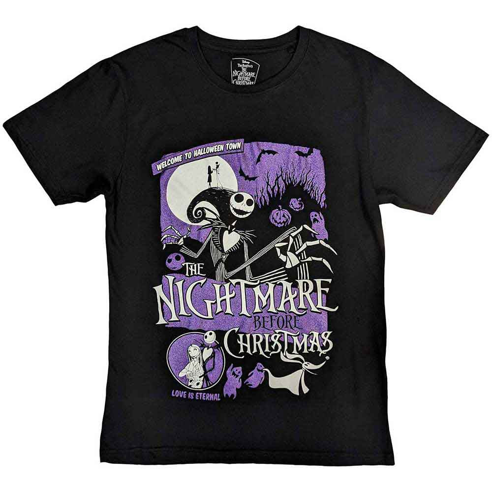 The Nightmare Before Christmas Welcome To Halloween Town (T-Shirt)