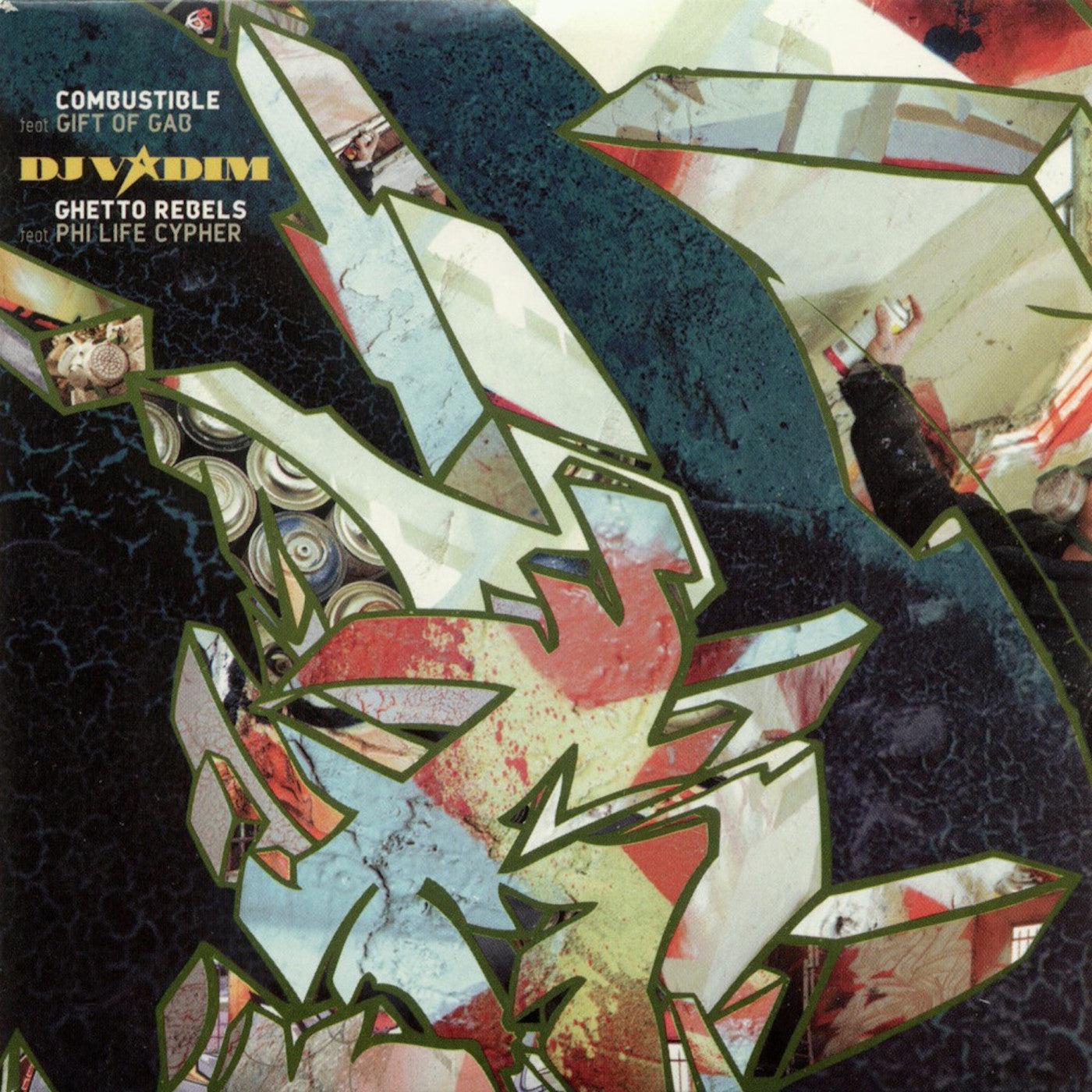 DJ Vadim - Combustible Ft. Gift Of Gab [Vinyl]