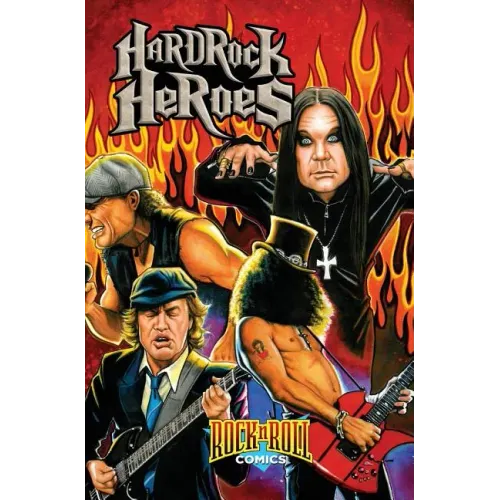Rock and Roll Comics: Hard Rock Heroes - Hardcover