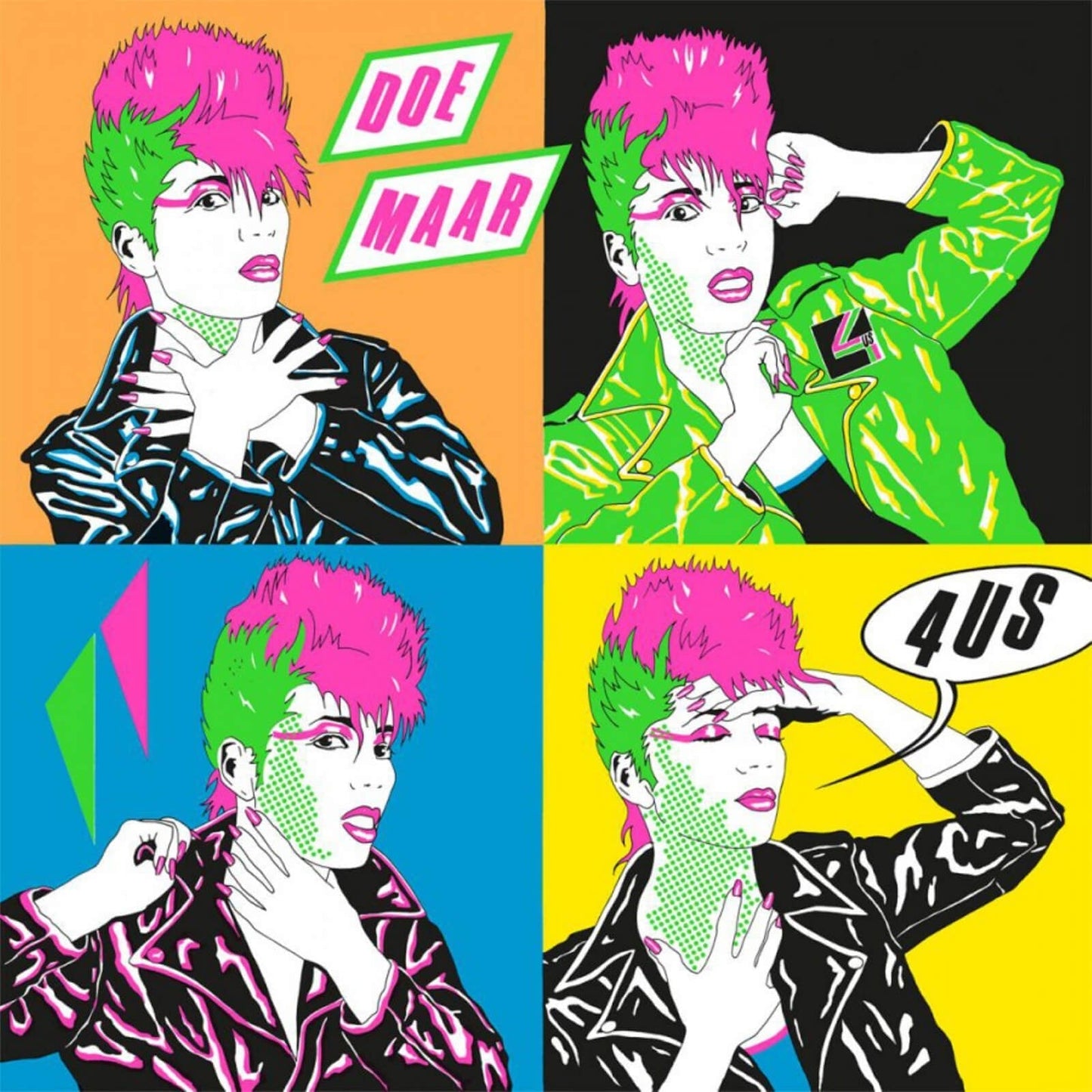 Doe Maar - 4Us (180G, Insert) [Black Vinyl] [Vinyl]