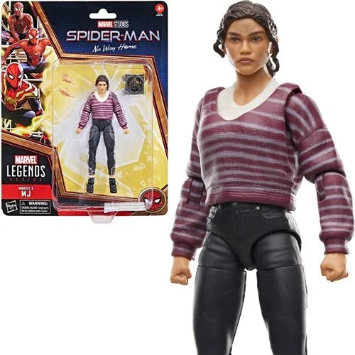 Spider-Man: No Way Home Marvel Legends MJ 6-Inch Action Figure