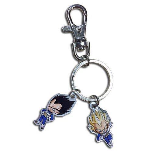 Dragon Ball Super Vegeta Metal Key Chain - Golden Apple Comics