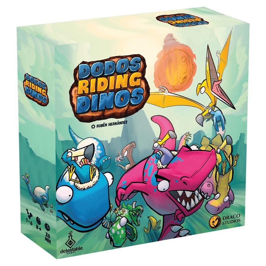 Dodos Riding Dinos - Golden Apple Comics