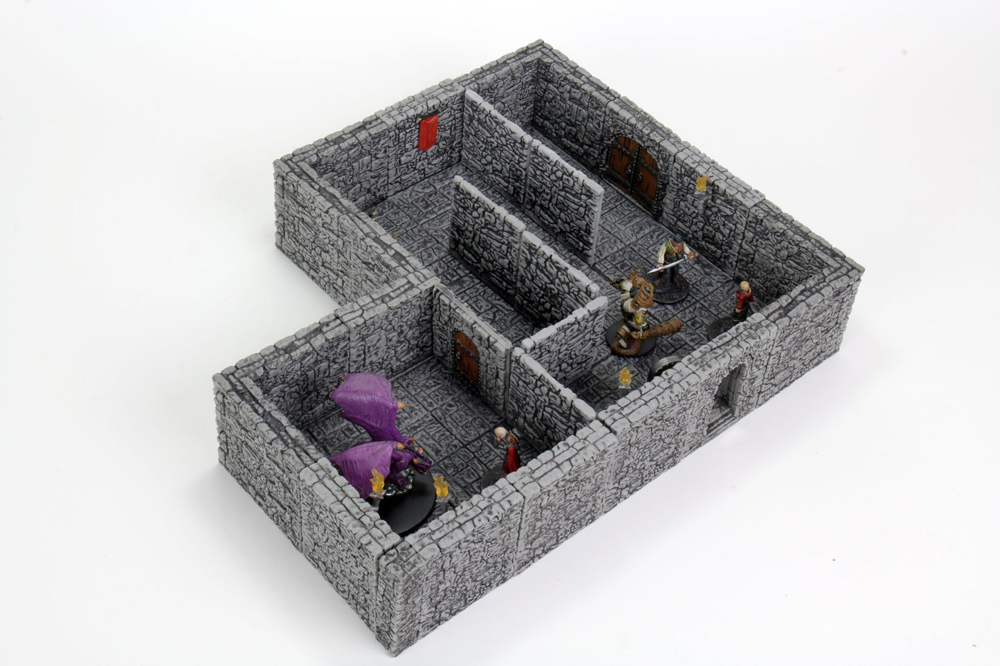 WarLock Tiles: Dungeon Tiles II - Full Height Stone Walls Expansion