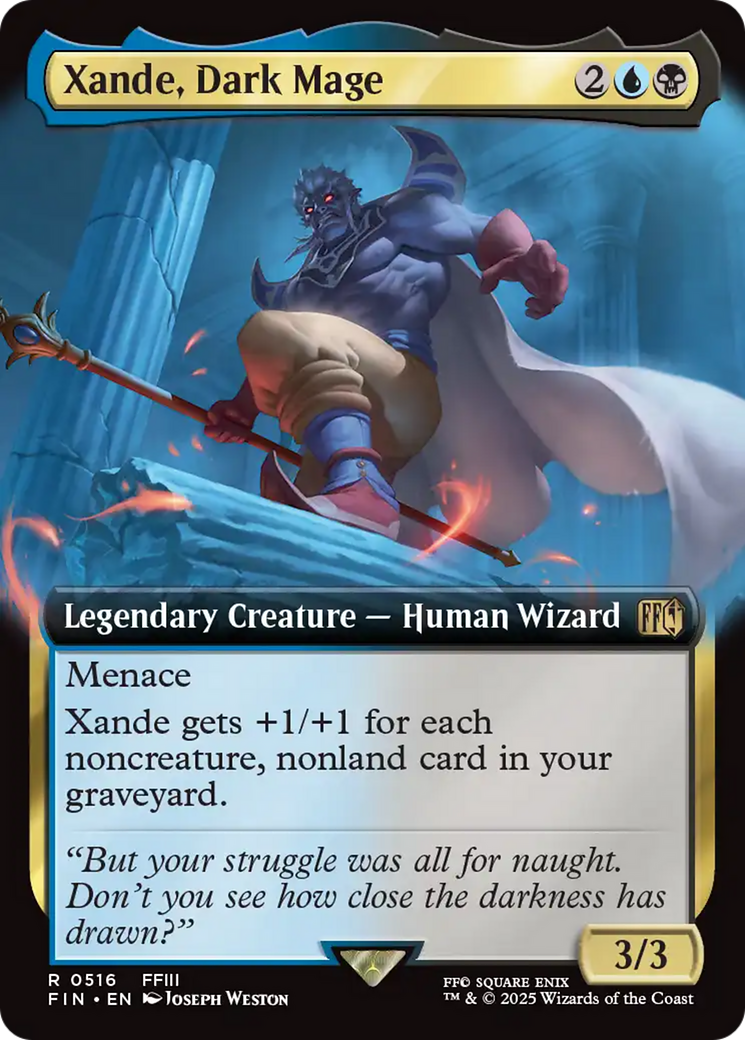Xande, Dark Mage (FIN-516) - FINAL FANTASY: (Extended Art)