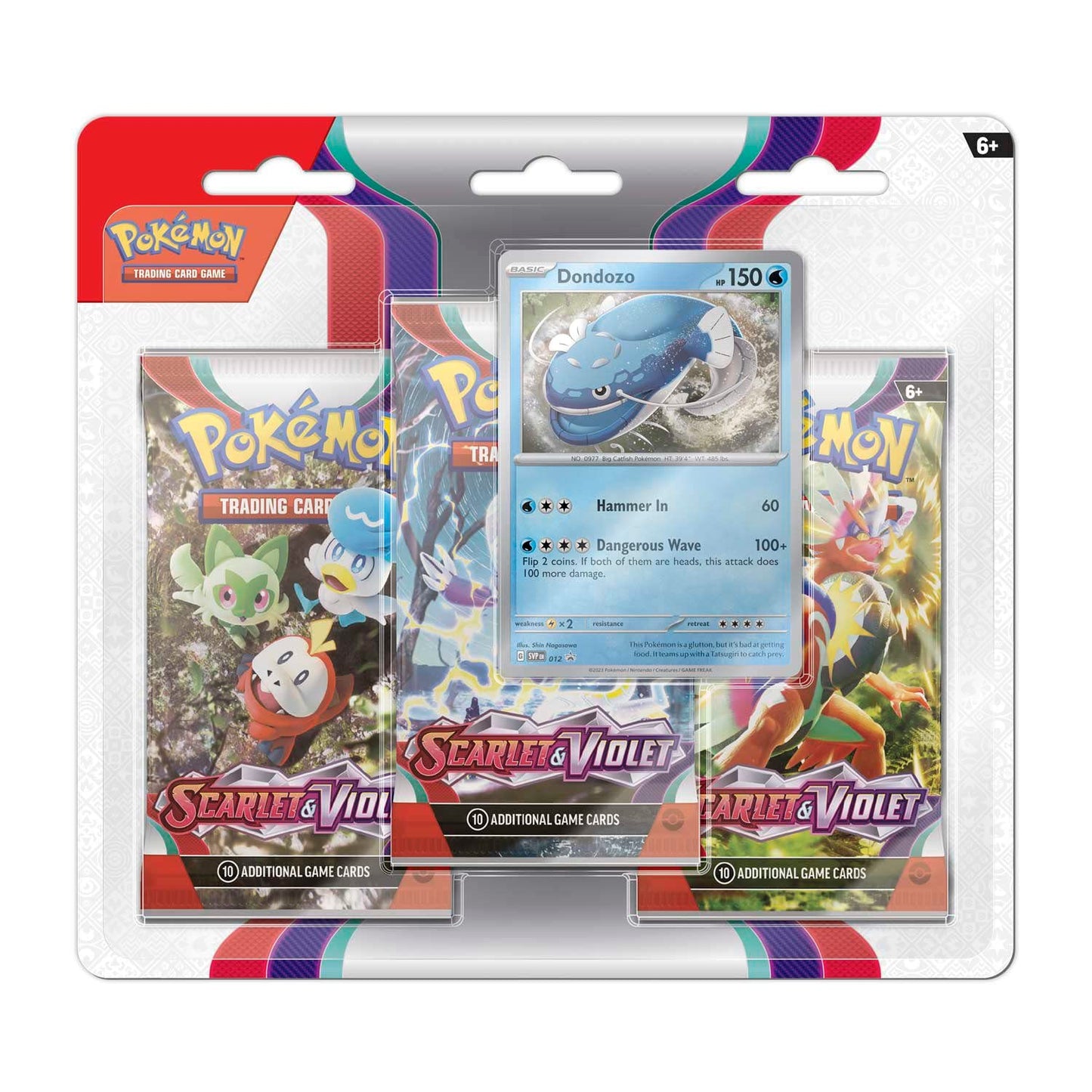 Pokemon Scarlet & Violet | 3-Pack Blister (Random Promo)