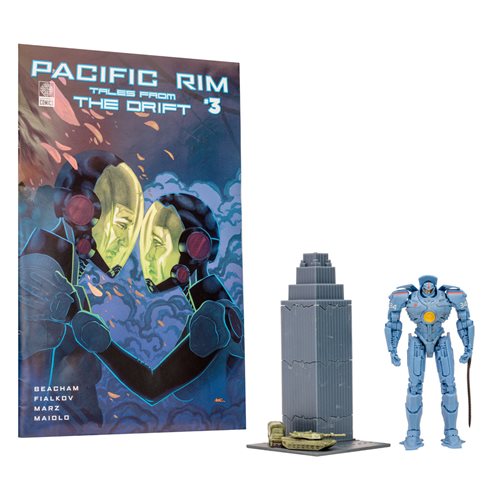 McFarlane Toys Pacific Rim Jaeger Wave 1 4-Inch Scale Action Figure with Comic Book - Choose a Figure