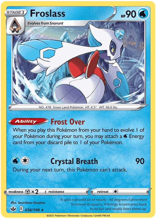 Froslass (036/198) [Sword & Shield: Chilling Reign]