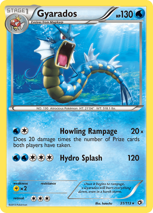 Gyarados (31/113) [Black & White: Legendary Treasures]